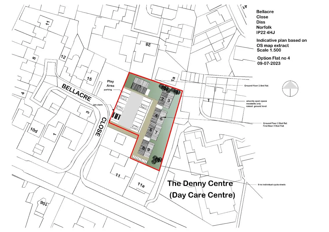 Land, East Side, Bellacre Close, Diss, IP22 4HJ - Online Auctions
