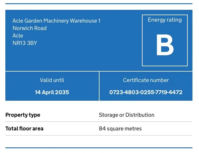 Acle Garden Machinery, Norwich Road, Acle, Norwich, Norfolk, NR13 3BY - Online Auctions