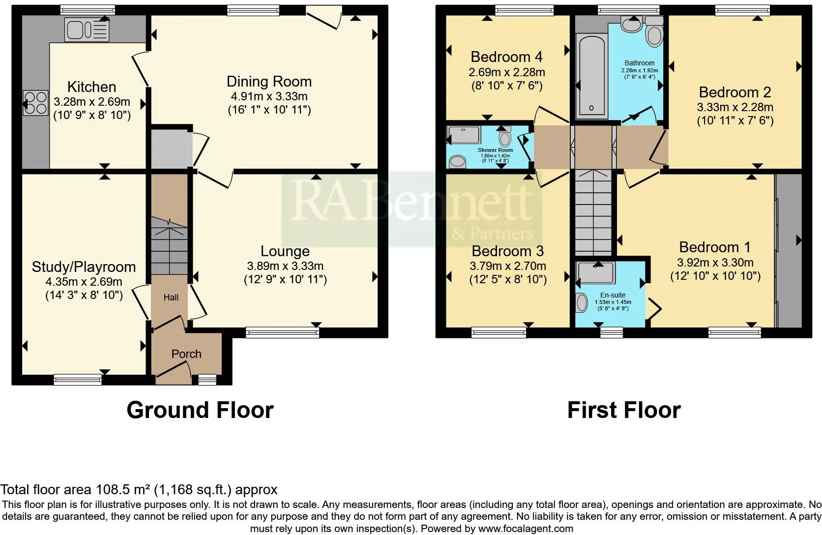 4 bed Semi-Detached