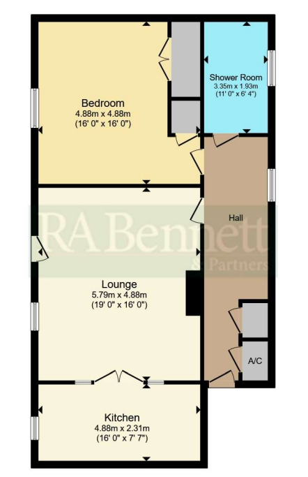 1 bed Retirement Property