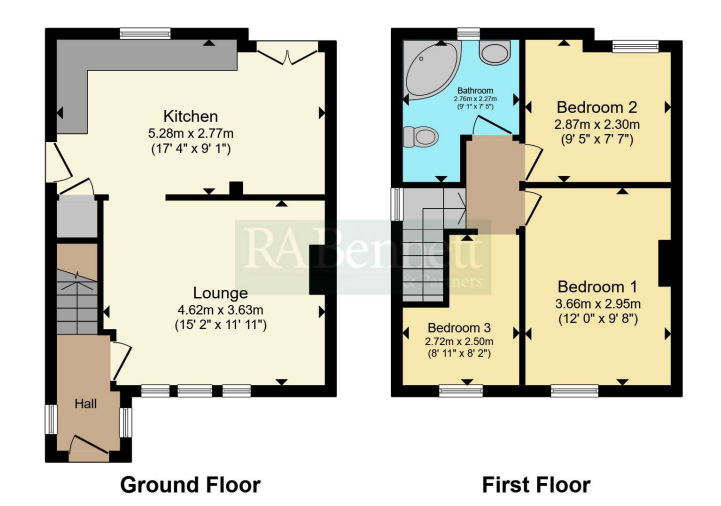 3 bed Semi-Detached