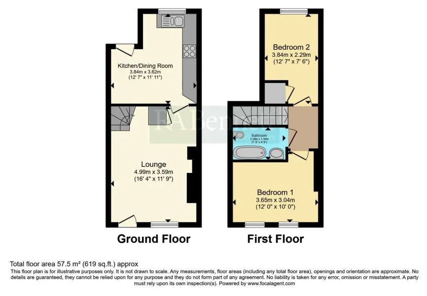 2 bed Cottage