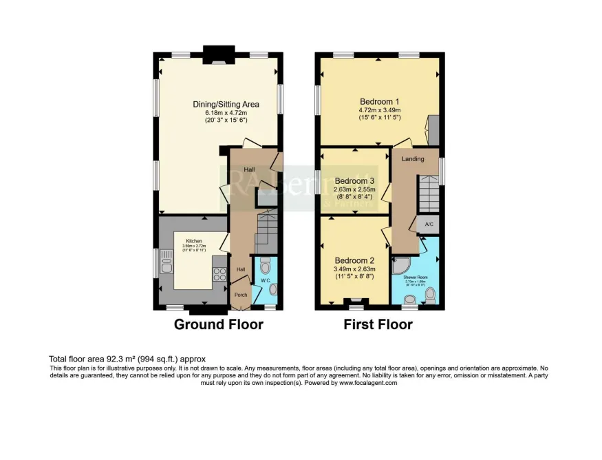 3 bed Detached