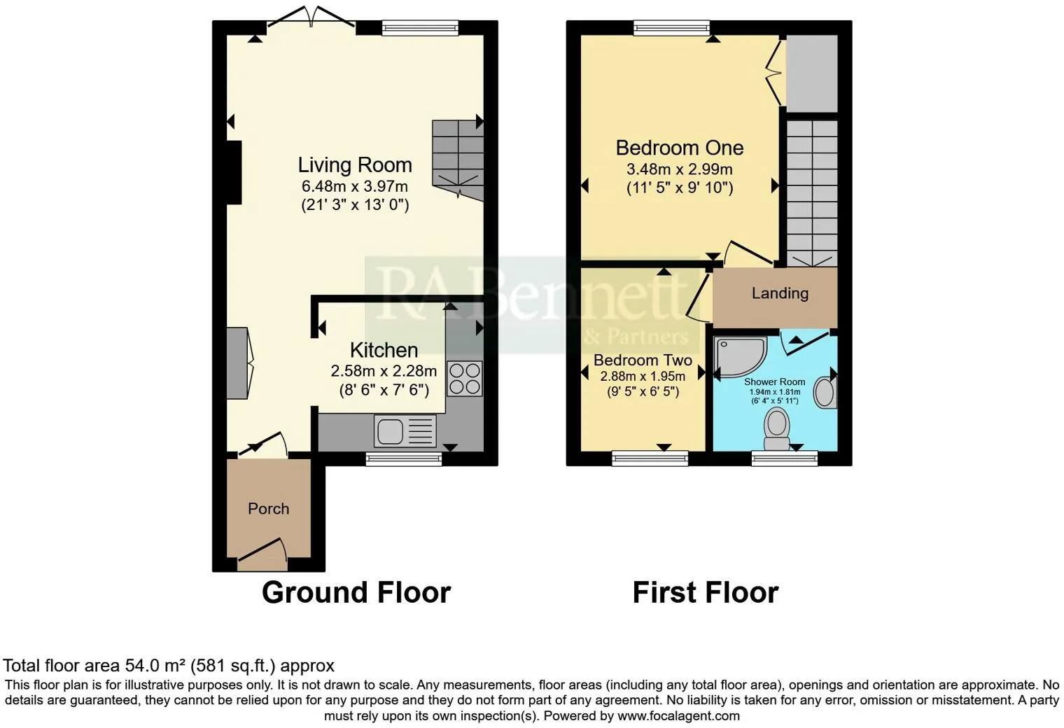 2 bed House