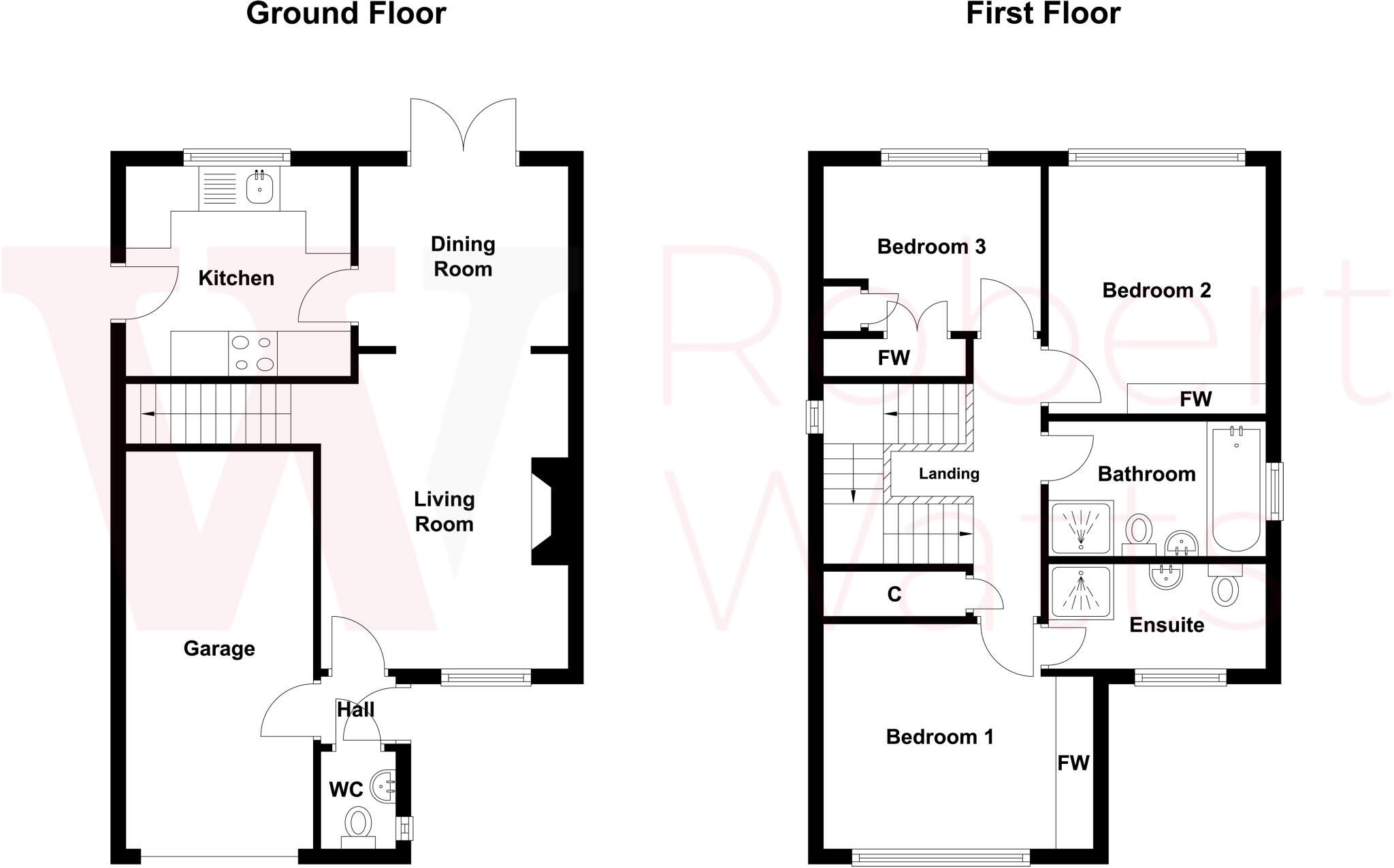 3 bed Detached