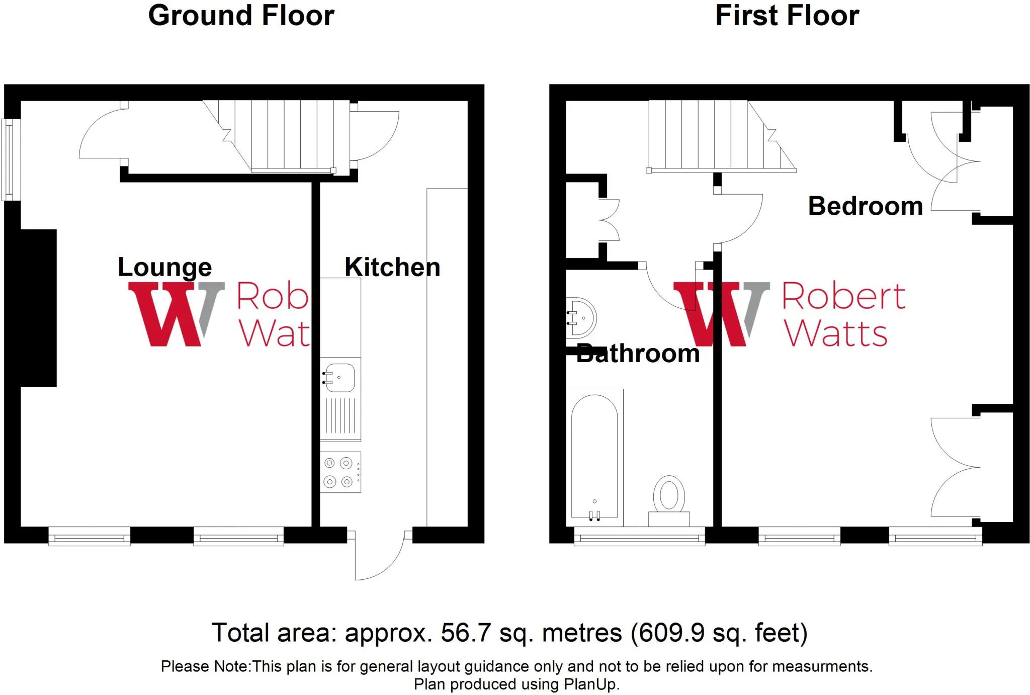 1 bed Character Property
