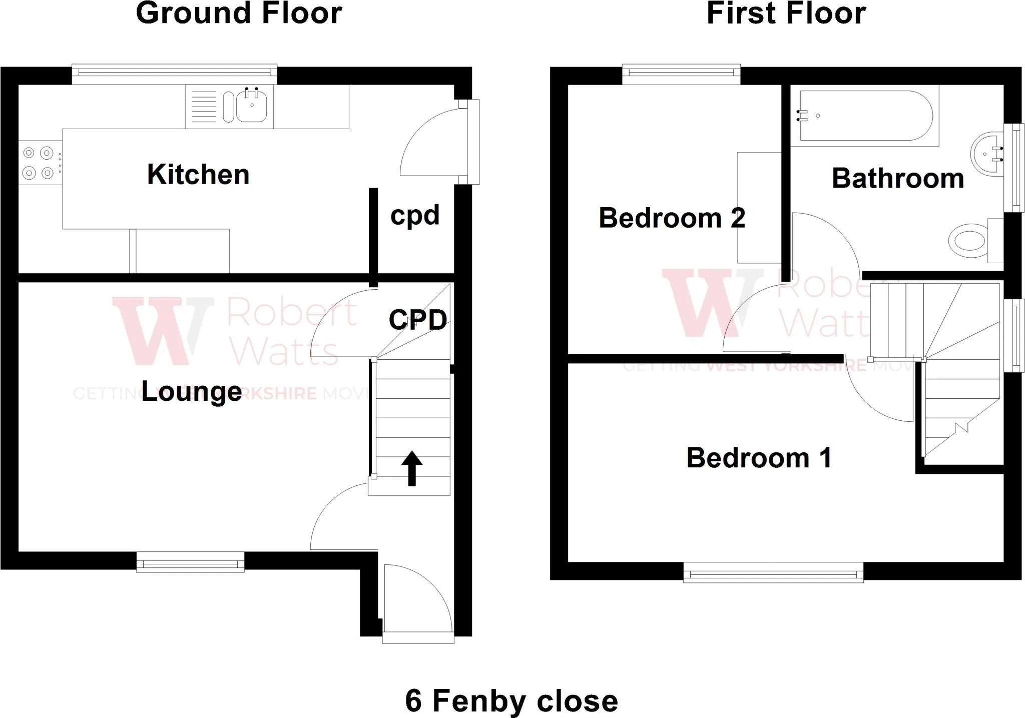2 bed Semi-Detached