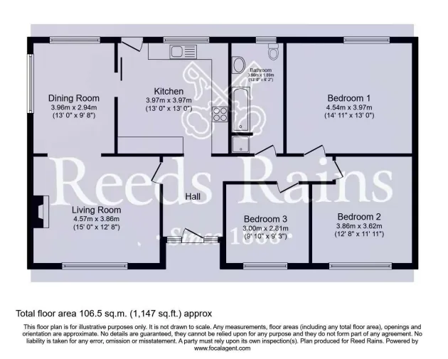 3 bed Detached Bungalow