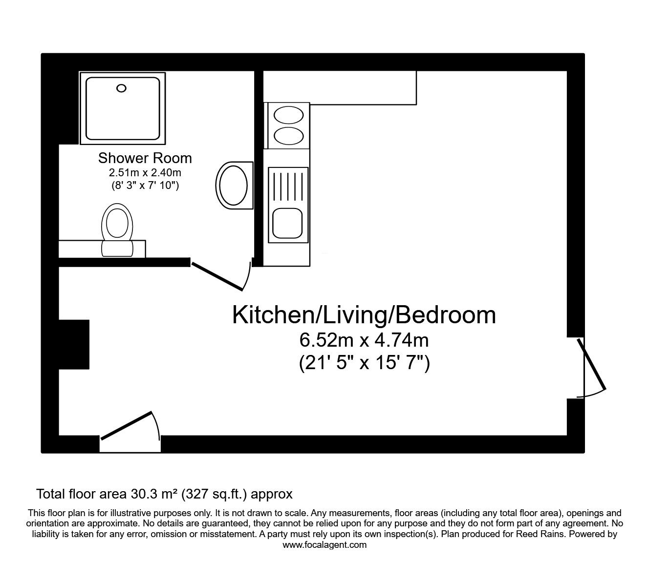 1 bed Apartment