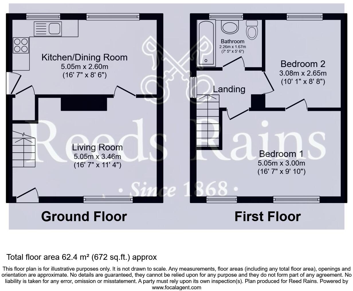 2 bed Semi-Detached