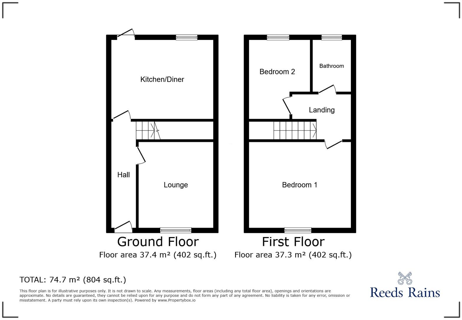 2 bed Terraced