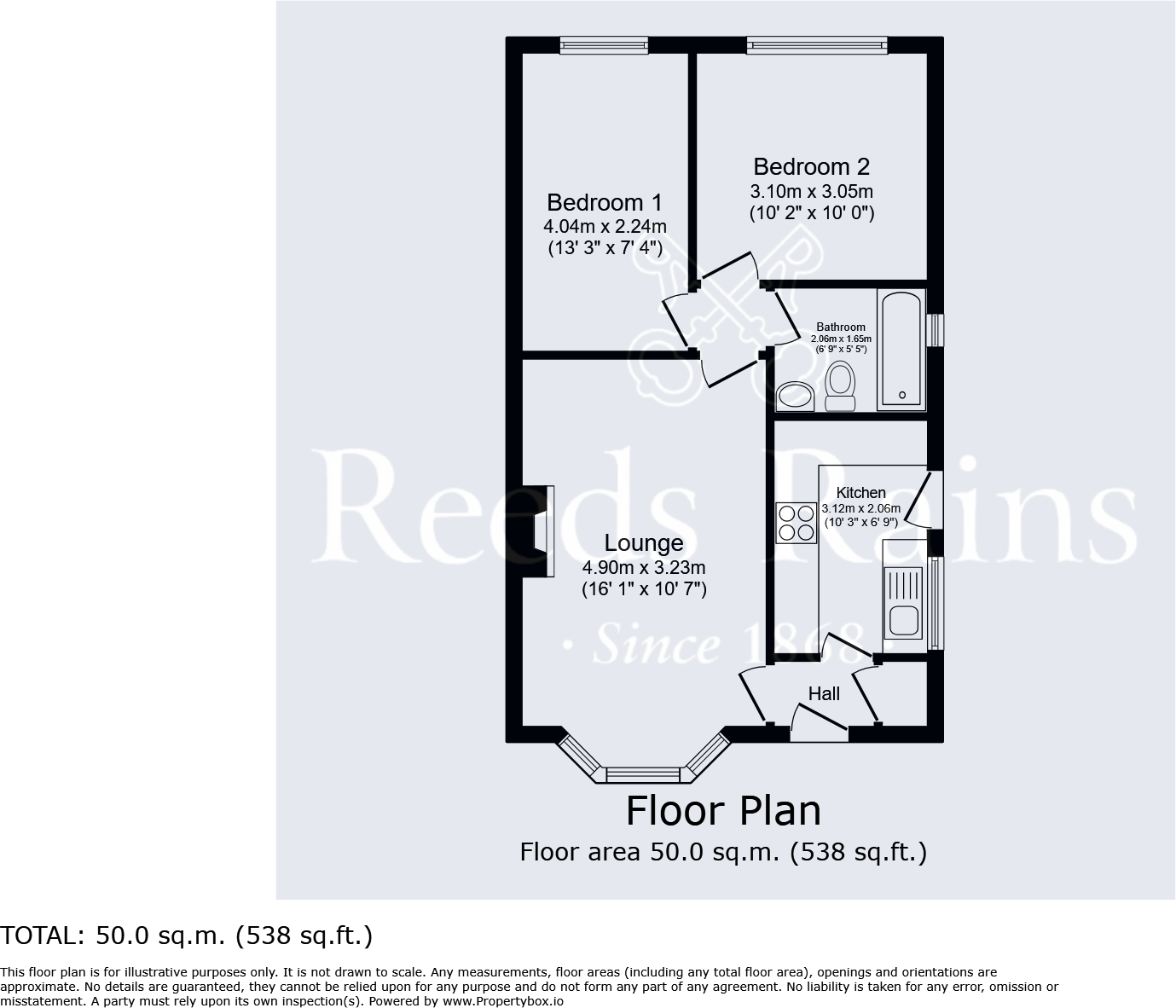 2 bed Semi-Detached Bungalow