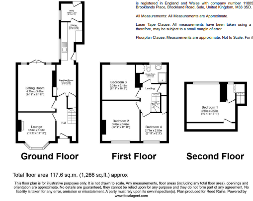 4 bed Terraced