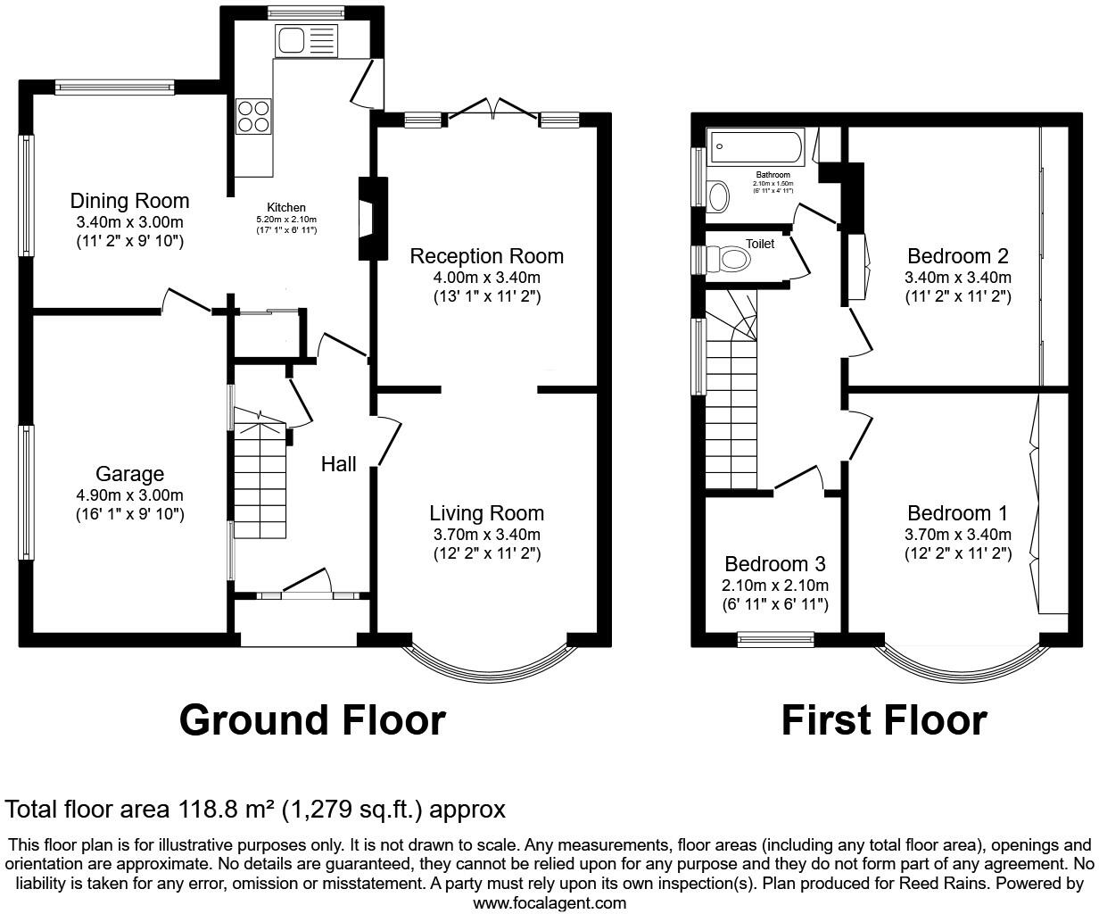 3 bed Detached