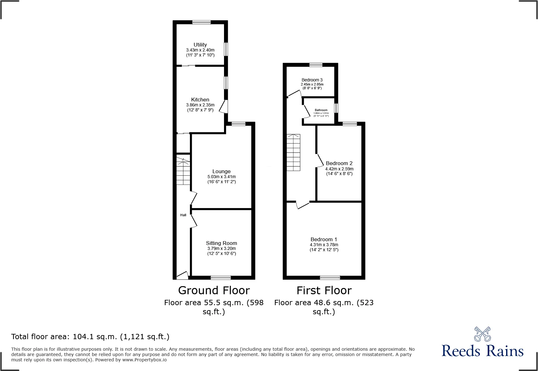 3 bed Terraced