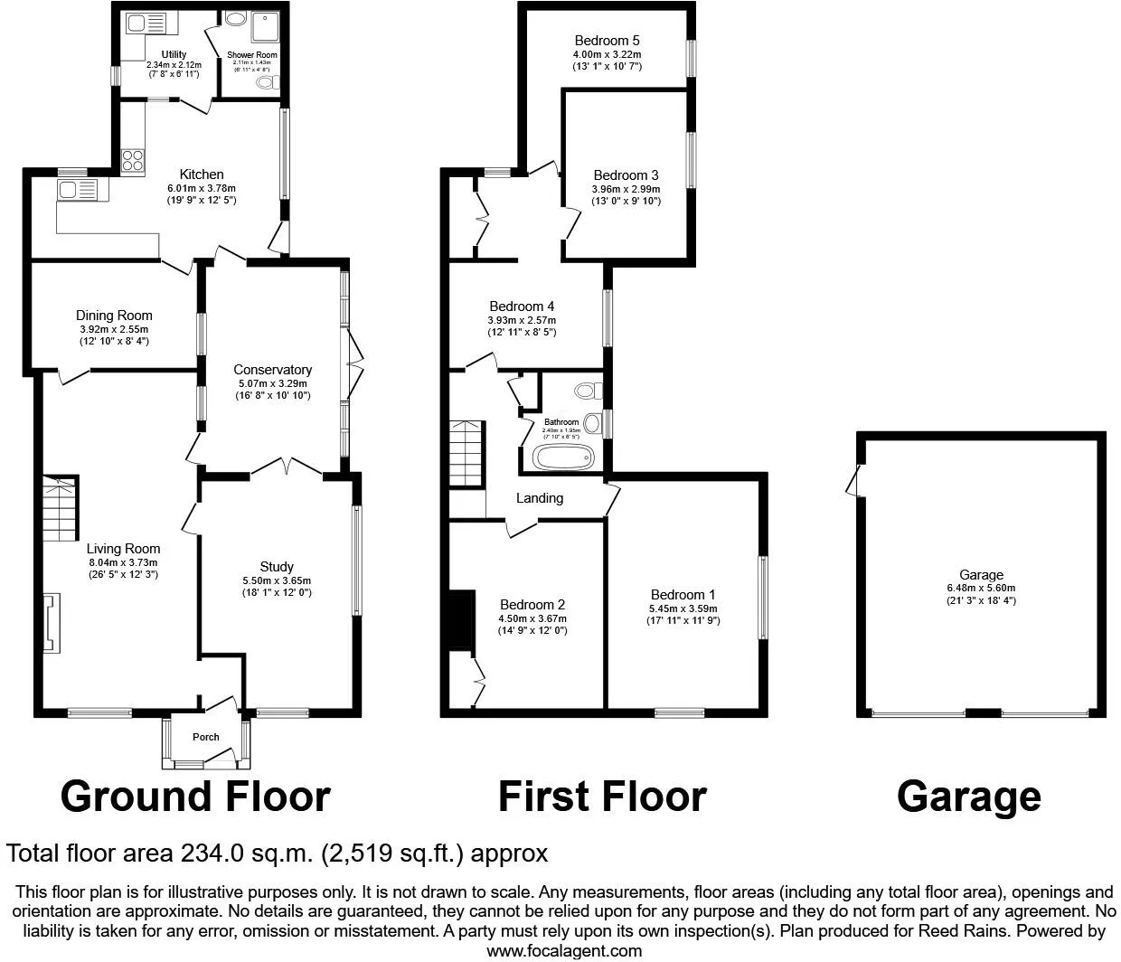 4 bed Character Property