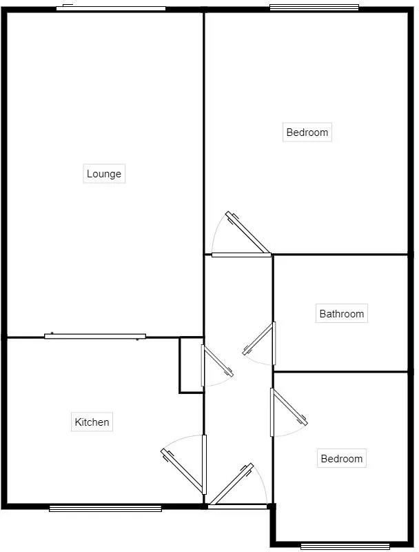 2 bed Semi-Detached Bungalow