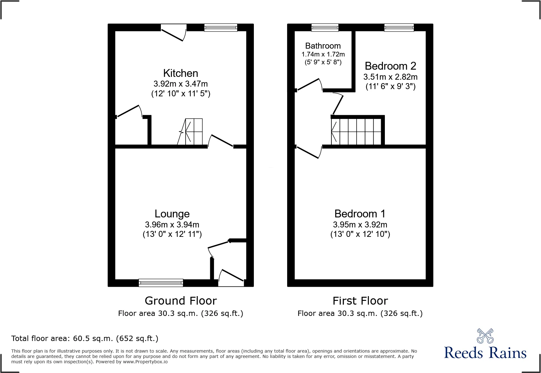 2 bed Terraced