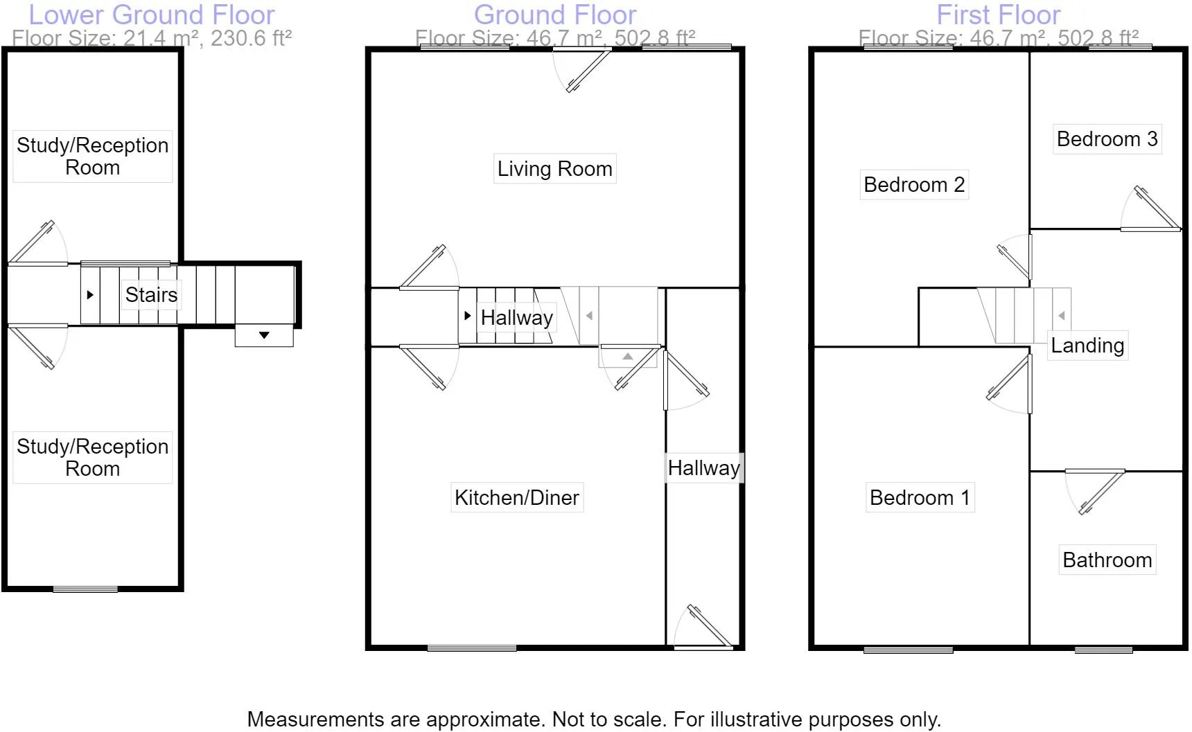 3 bed Terraced