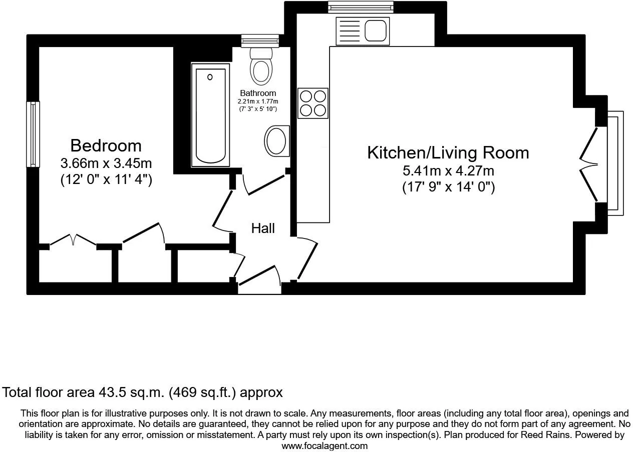 1 bed Apartment