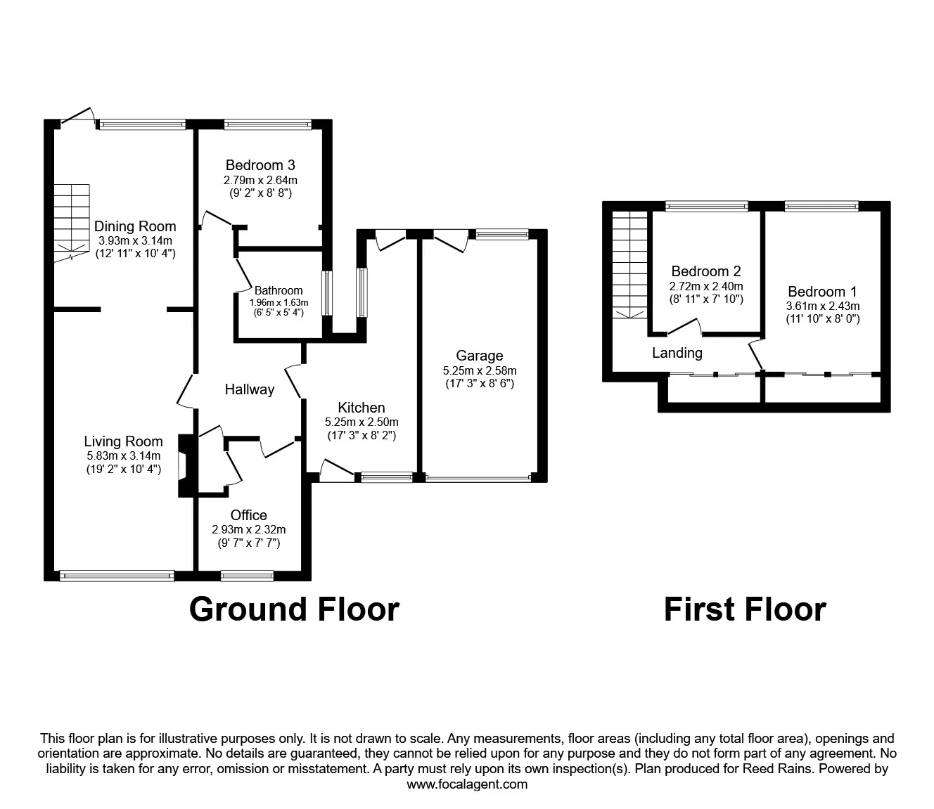3 bed Semi-Detached Bungalow