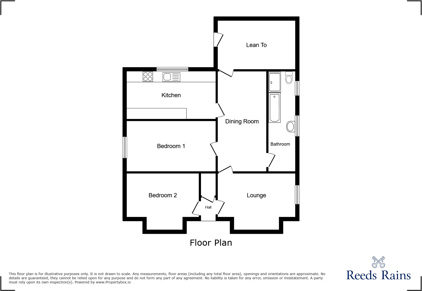 2 bed Detached Bungalow