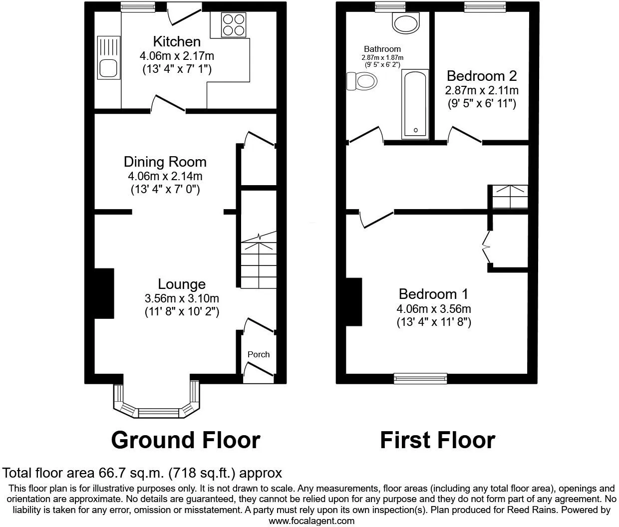 2 bed Terraced