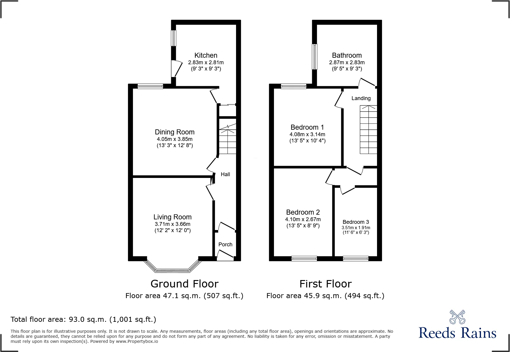 3 bed Terraced