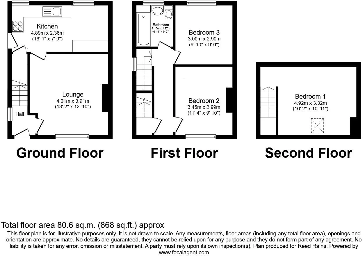 3 bed Terraced