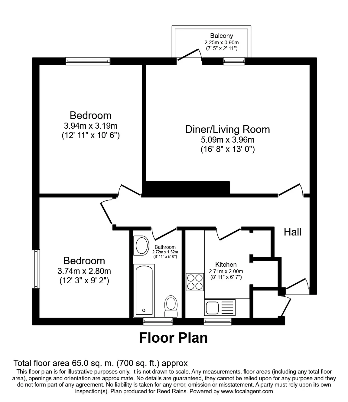 2 bed Apartment