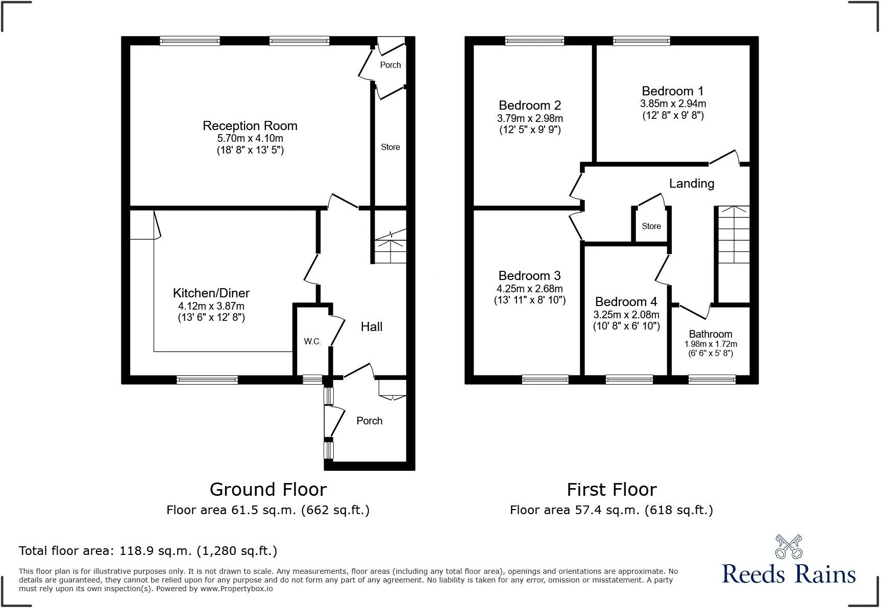4 bed Terraced