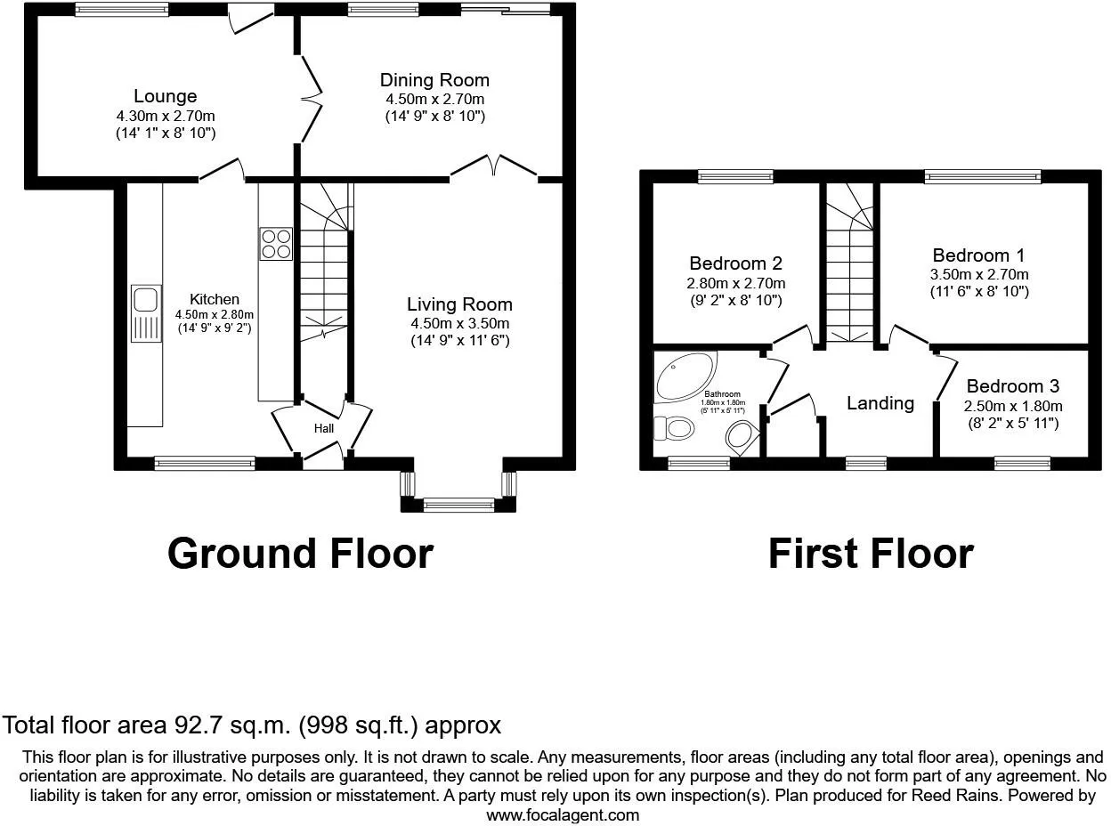 3 bed Detached