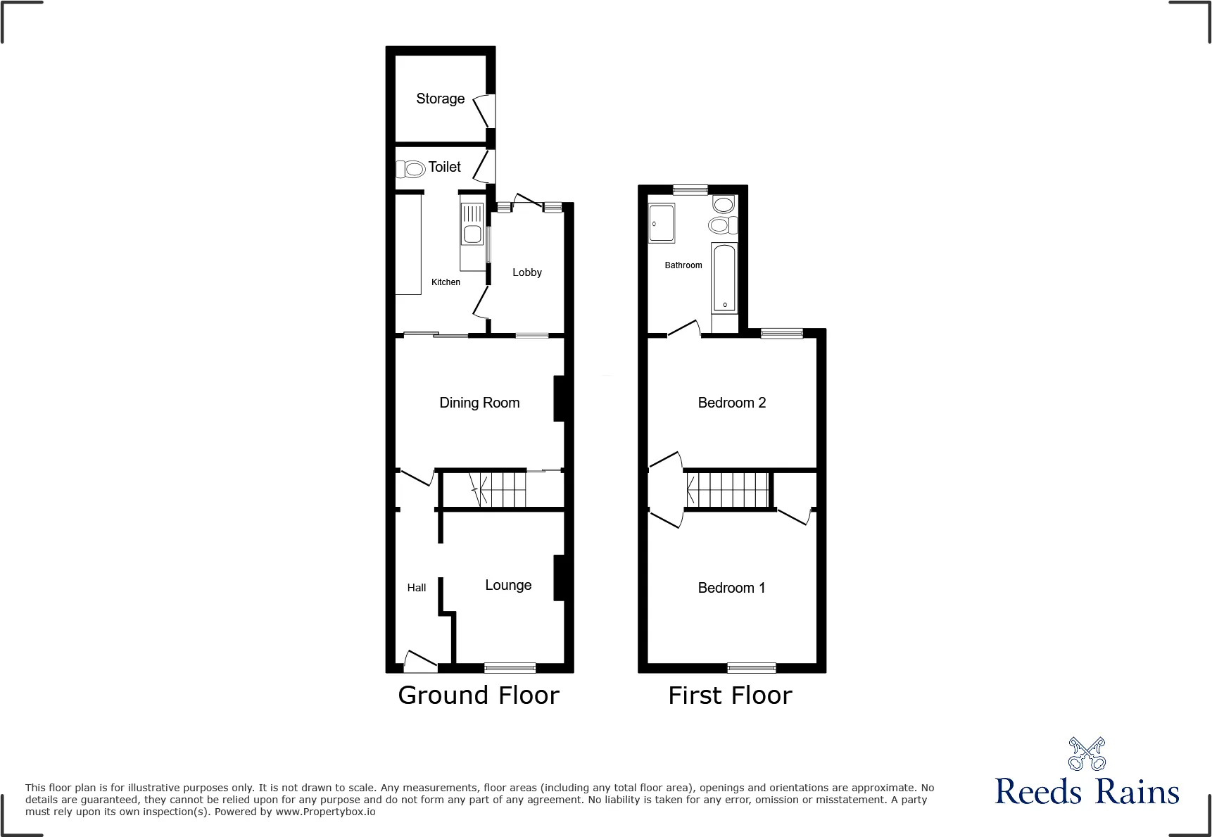 2 bed Terraced