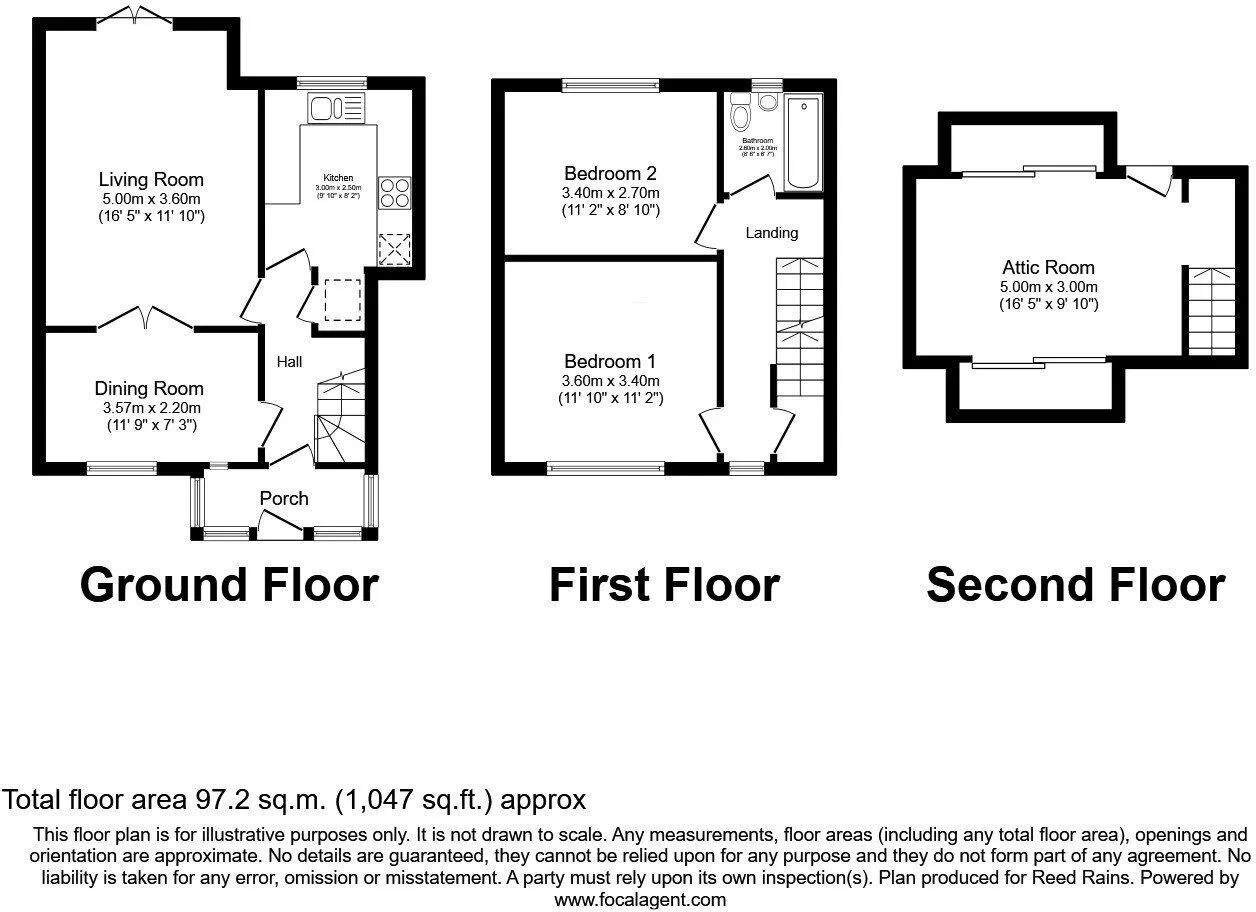 2 bed Terraced