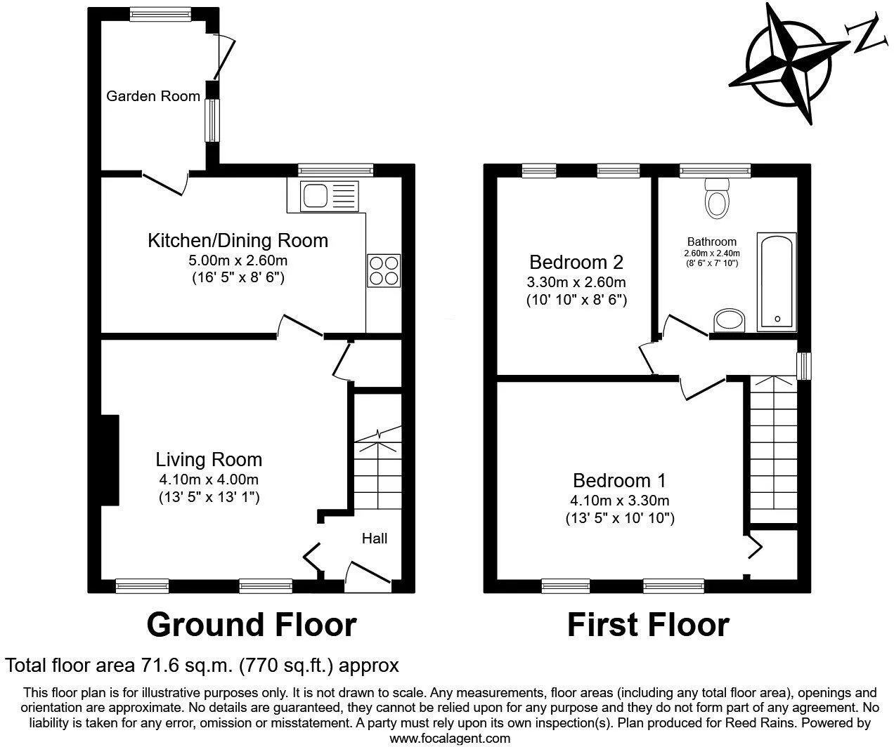 2 bed Semi-Detached