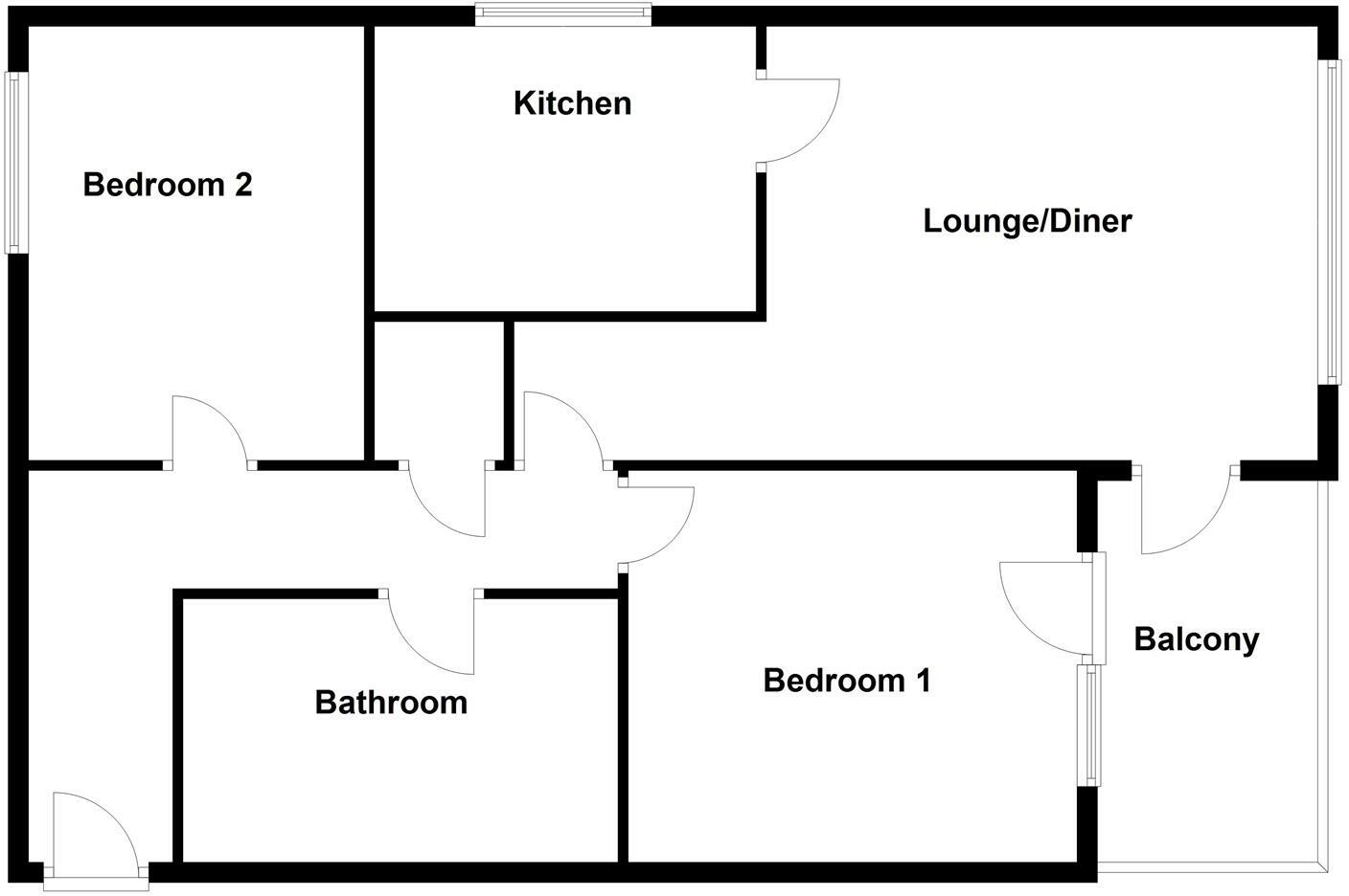 2 bed Apartment