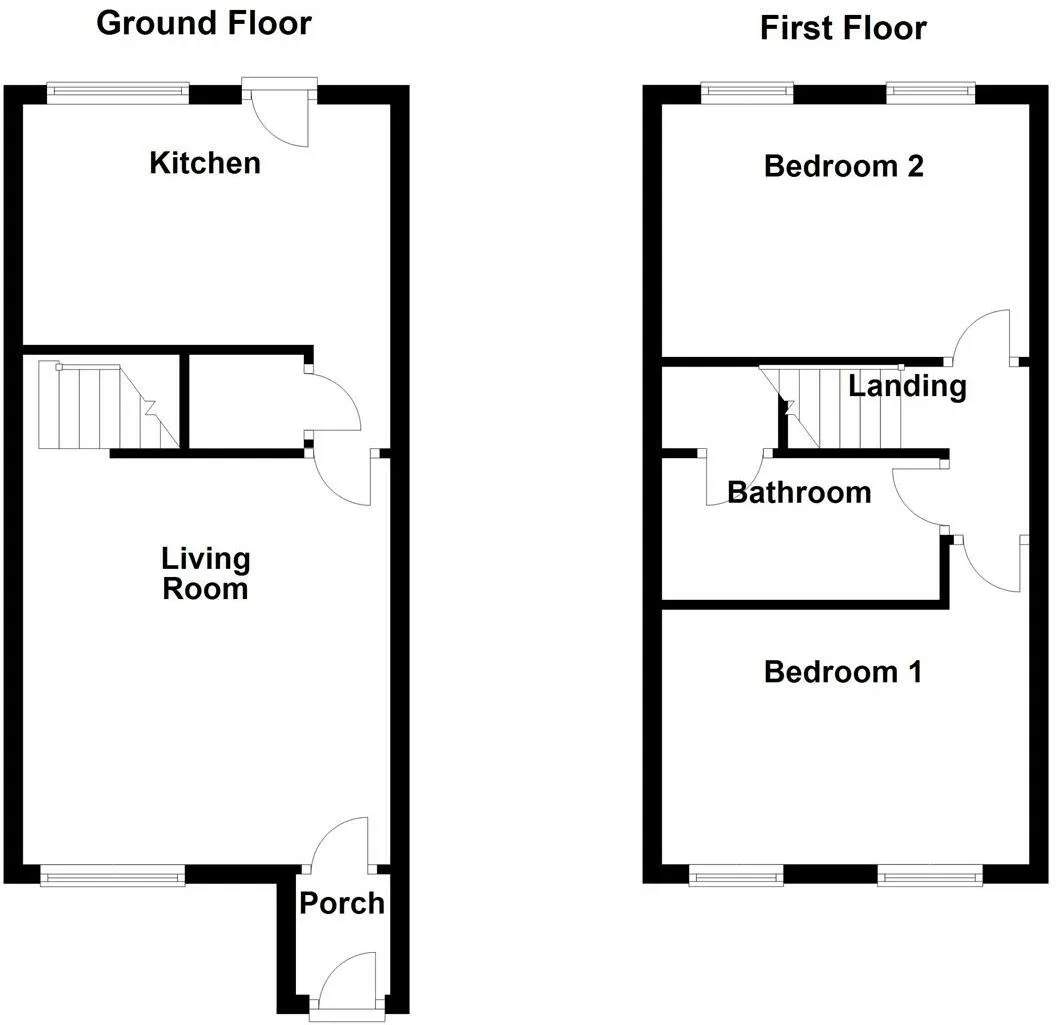 2 bed Terraced
