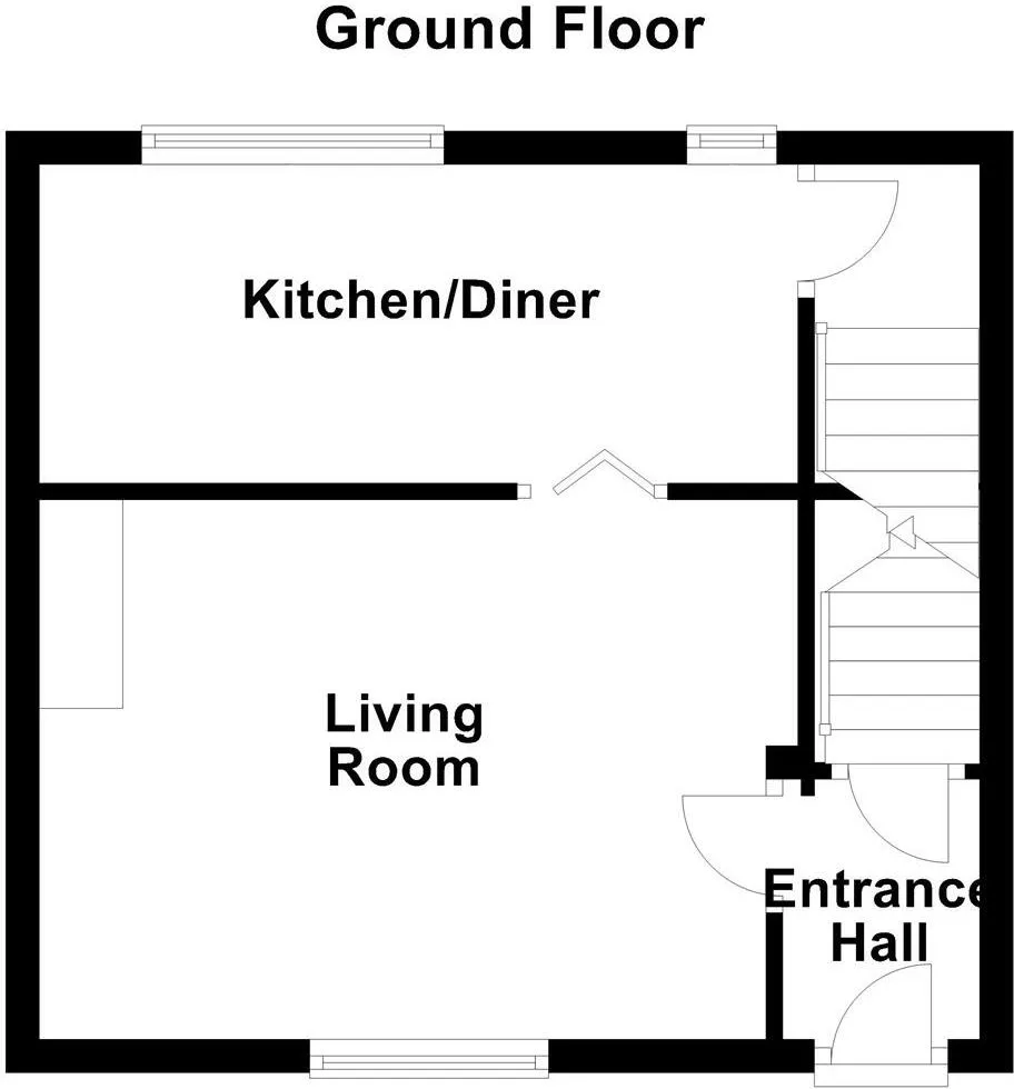 2 bed End of Terrace