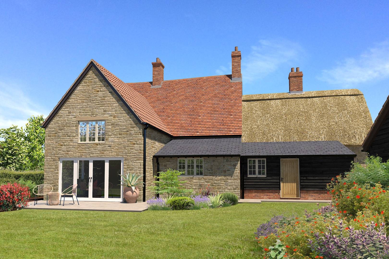 Warwick Cottage, 14-16 Silver Street, Stevington, Bedford, MK43 7QP