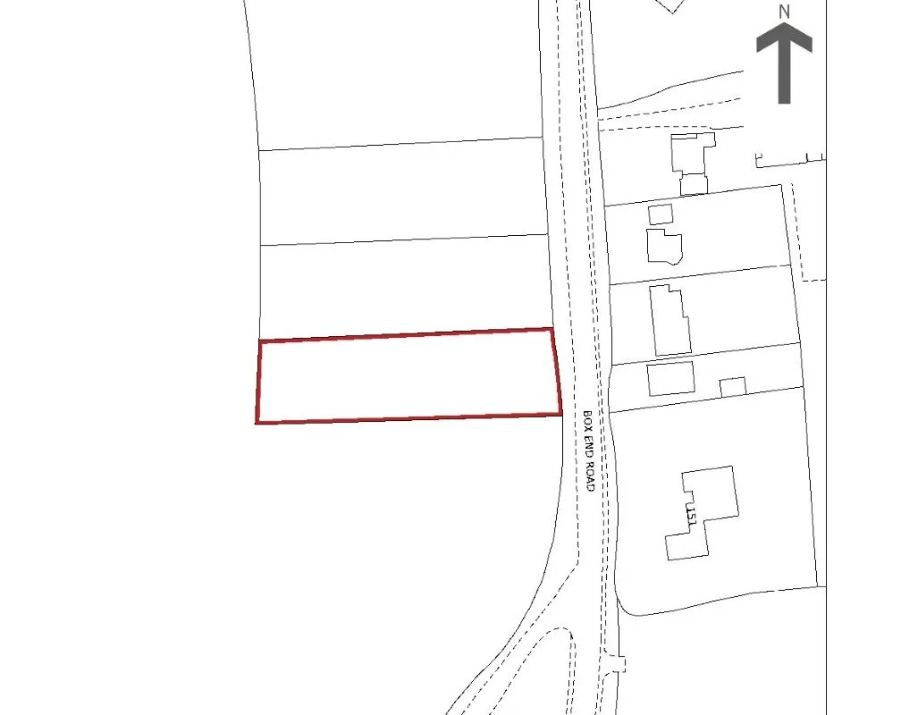 Land Opposite, 153 Box End Road, Bromham, Bedford, Bedfordshire, MK43 8LU
