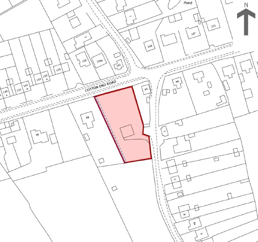 Land to the side and rear of 94, Cotton End Road, Wilstead, Bedfordshire, MK45 3DD