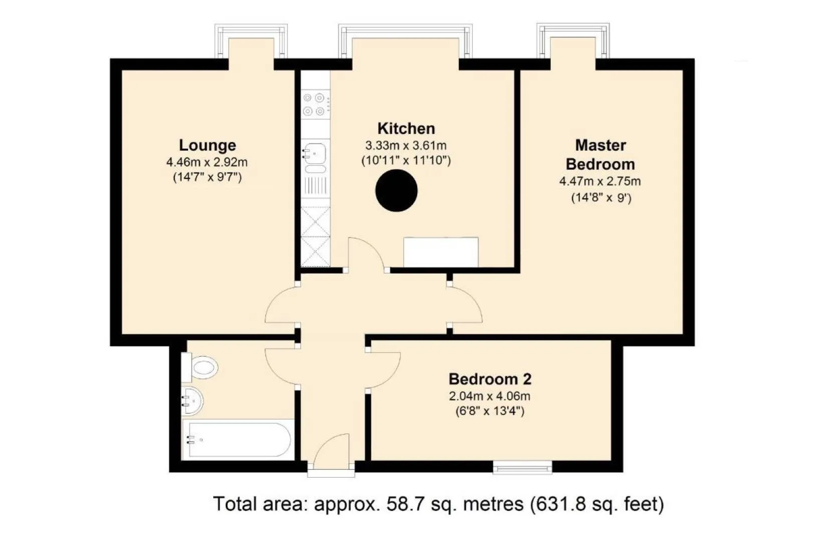 40 Rossiter House, Manor Road, Brackley, NN13 6DU