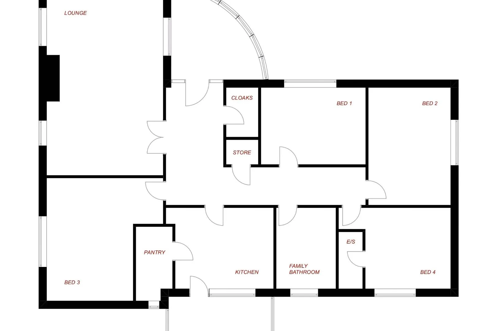 Willow Farm Bungalow, Bedford Road, Sandy, SG19 1ND