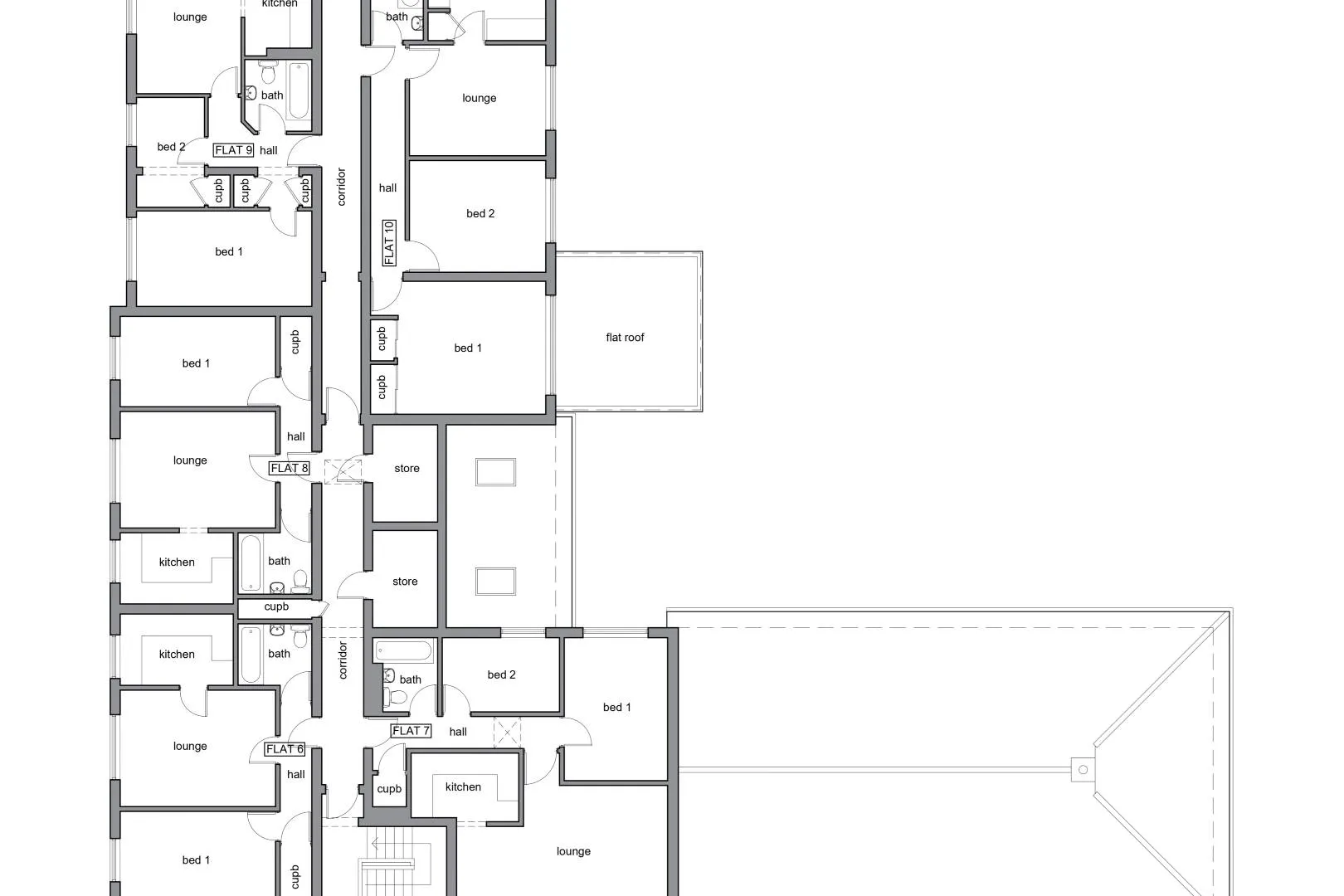 Flats 1-10, Marcus House, English Street, Peterborough, PE1 2LD