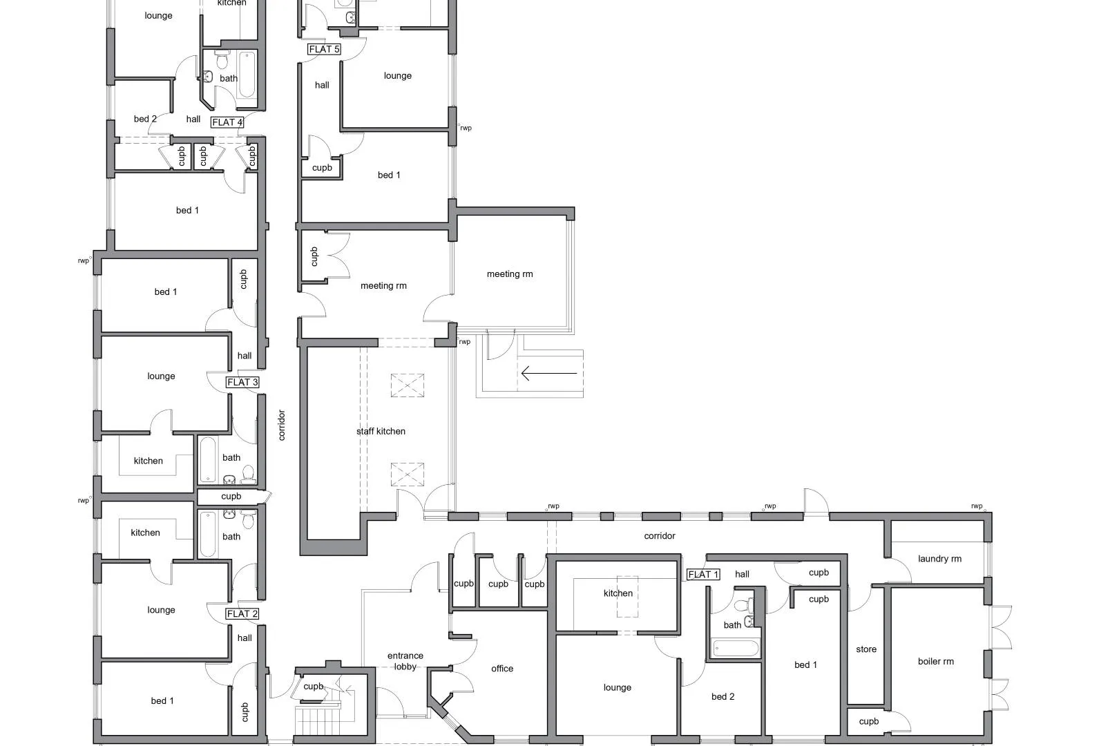 Flats 1-10, Marcus House, English Street, Peterborough, PE1 2LD