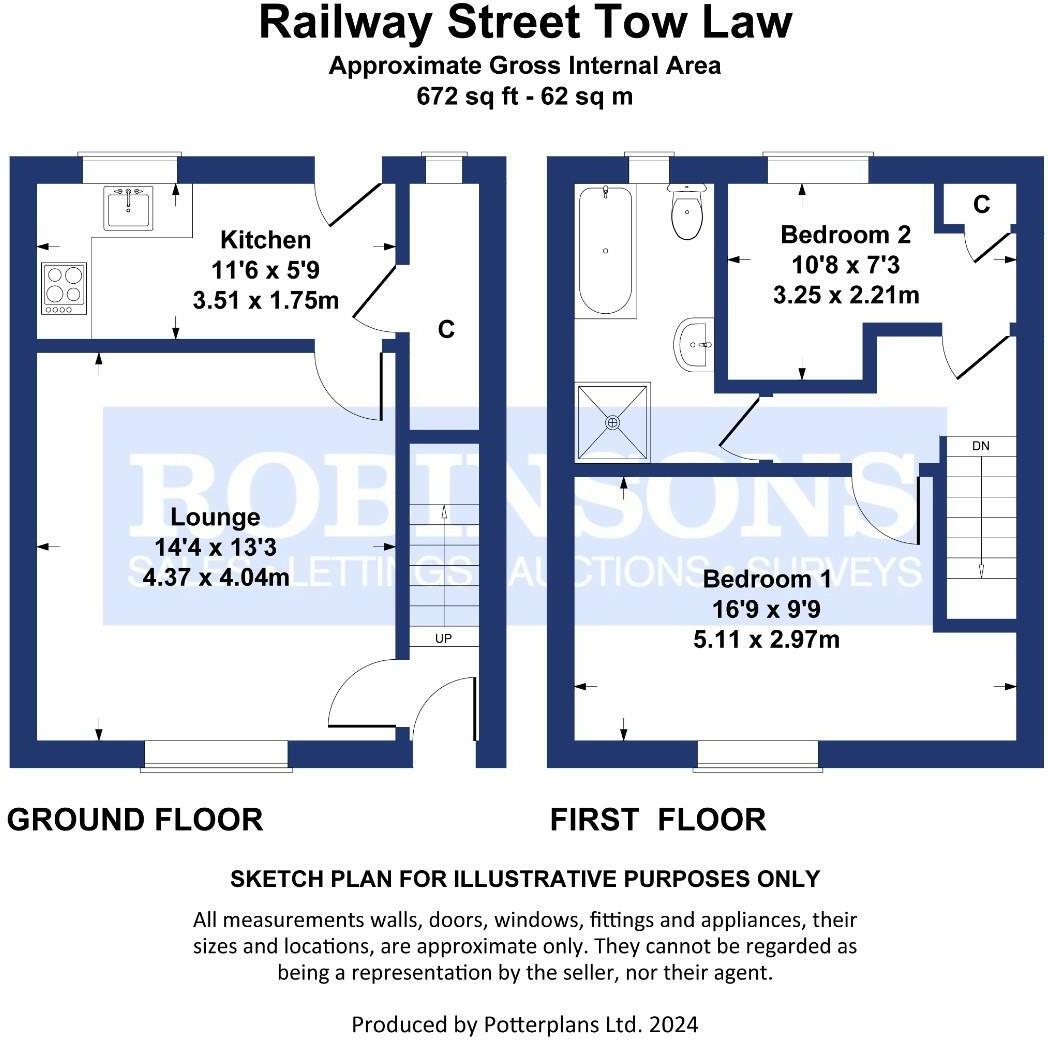 2 bed Terraced
