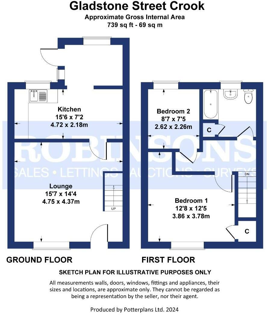 2 bed Terraced