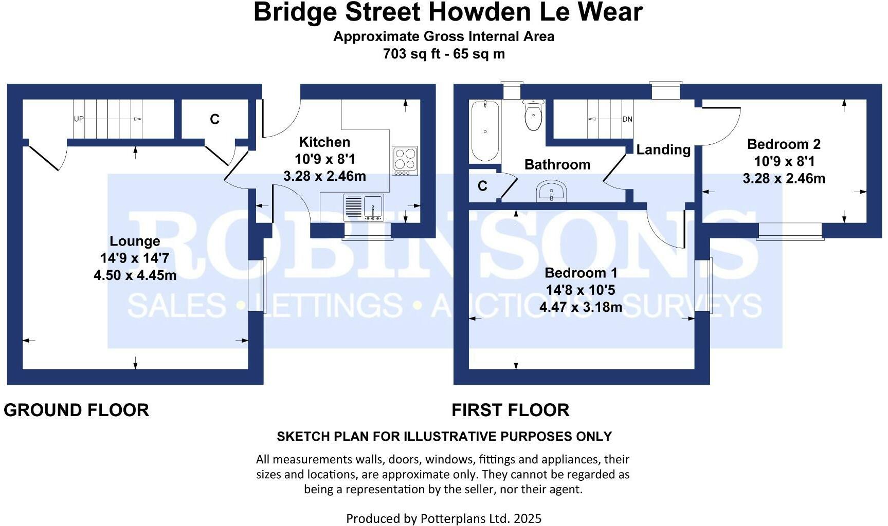 2 bed Semi-Detached