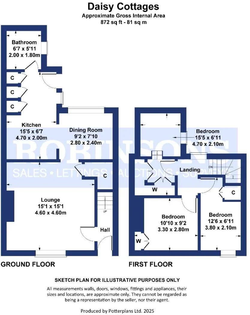 3 bed Terraced