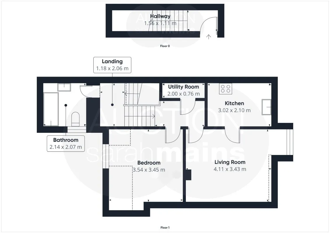 Flat D, 24 Saint Georges Terrace, Jesmond, Newcastle upon Tyne, Newcastle upon Tyne, NE2 2SY